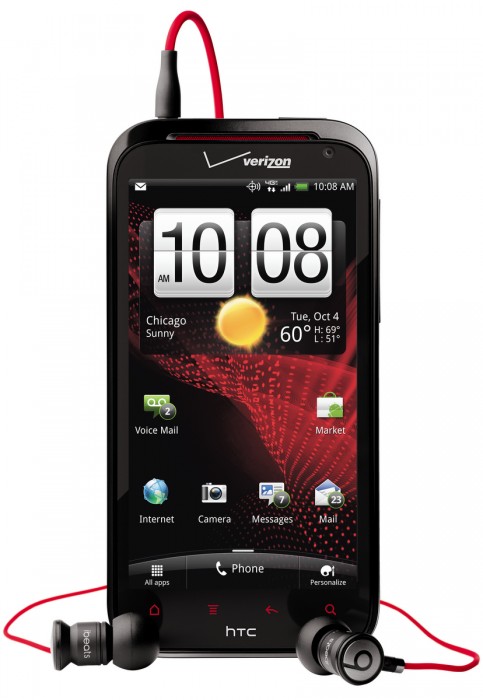 Gear Diary Verizon Gets All the Cool New Android Phones, Including the Beats Audio Integrated HTC Rezound photo