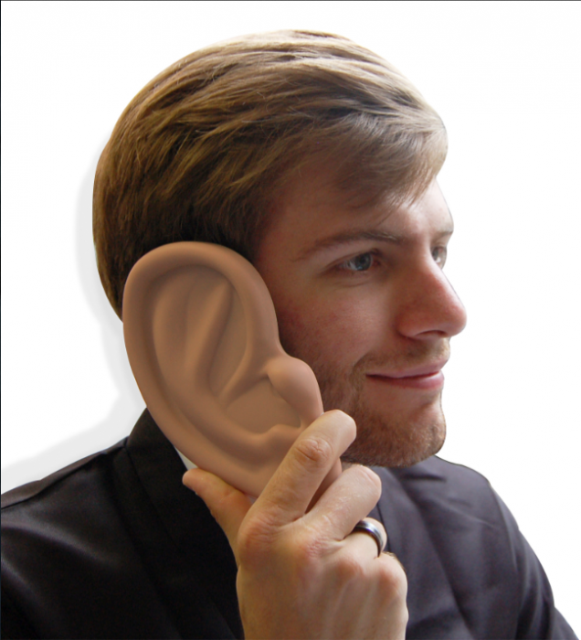 Look Like a Tool with the Ear Shaped Case for iPhone