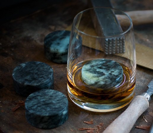 Look Cool While You Cool Your Cocktail with Whiskey Disks