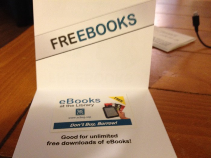 Free eBooks from the Local Library!