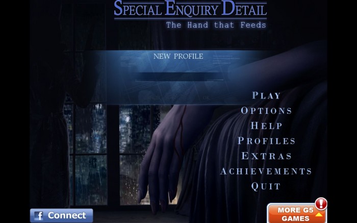 Special Enquiry Detail: The Hand that Feeds Mac Game Review