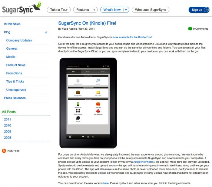 SugarSync Update Helps Add to Android App Market Confusion
