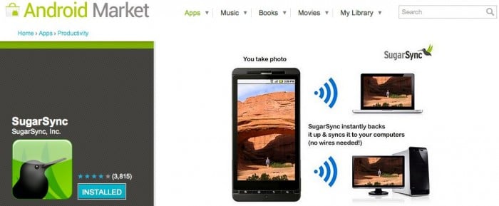 SugarSync Update Helps Add to Android App Market Confusion
