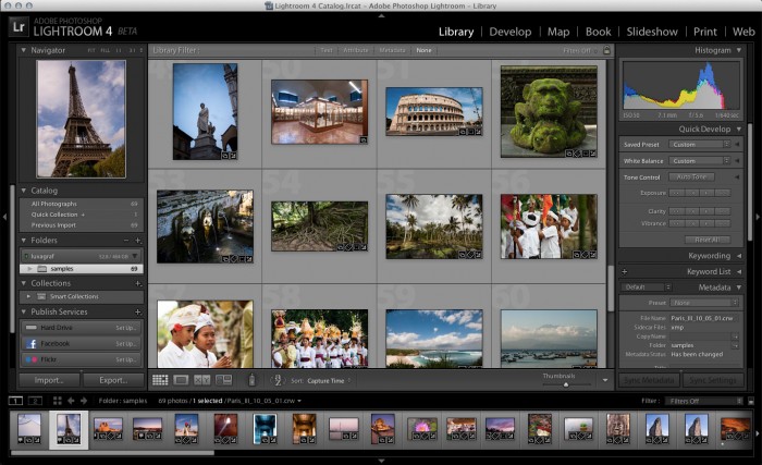 Adobe Debuts Photoshop Lightroom 4 Public Beta on Adobe Labs