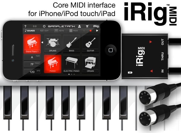 iRig MIDI Interface and Recorder Software Review
