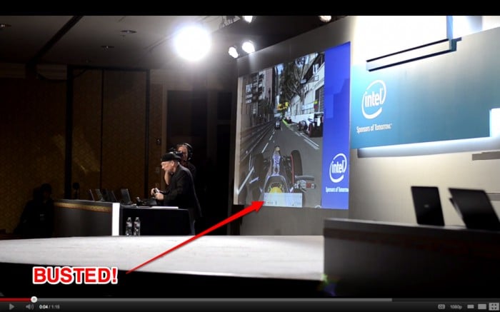 Embarrasment for Intel After Faking Ultrabook Gaming Demo