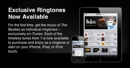 The Beatles Allow Us to Once Again Pay Full Song Prices for Ringtones on iTunes!