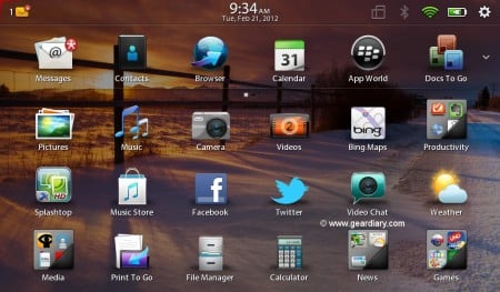 Kicking the Tires of OS 2.0 for Blackberry Playbook