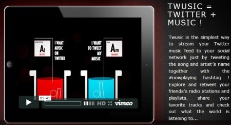 Twusic Provides the Tools to Track Music Over Twitter!