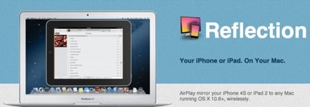 Reflection app  AirPlay Mirroring to your Mac