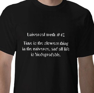 Universal Truth  42 Tshirts from Zazzle com