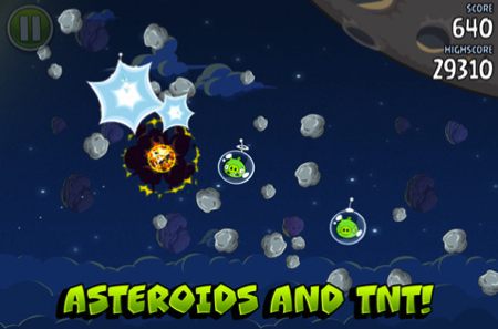 Angry Birds Space for iPhone/Touch
