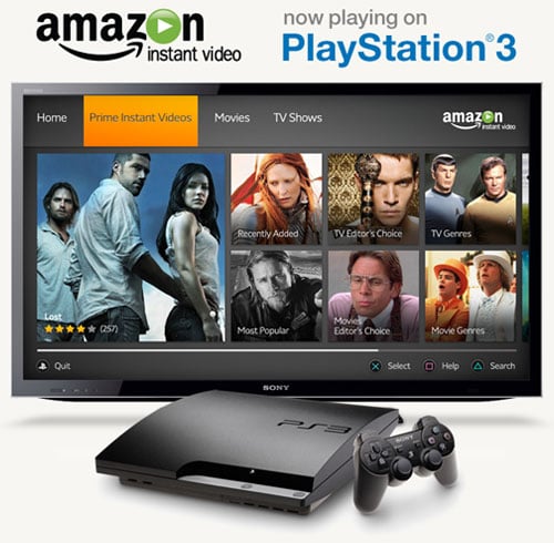 Amazon Instant Video Lands on the Playstation 3!