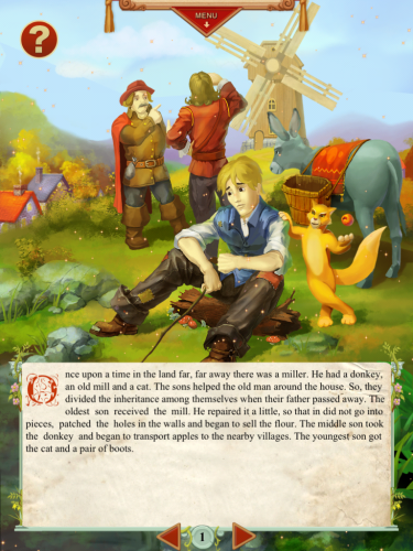 Puss in Boots-HD Interactive Story for iPad Review: More Than Just a Story!