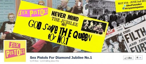 Sex Pistols 35th Anniversary 'God Save the Queen' Lands on the Queen's Diamond Jubilee!