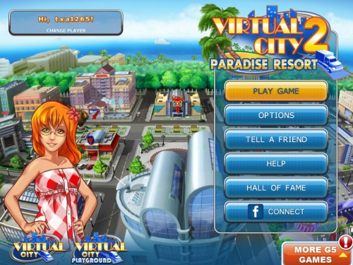 Virtual City 2 Paradise Resort for iPad Review