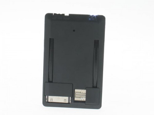 Gear Diary USBFever Releases Card Type Emergency Charger for iPhone/iPod photo