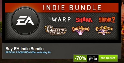 Apparently 'Indie Bundles' Are Now Big Enough That EA Feels the Need to Ruin Them!