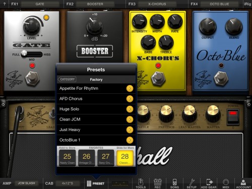 AmpliTube 'Slash' Signature Edition for iPhone and iPad Review