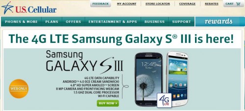 U.S. Cellular's Samsung Galaxy S III Available This Week