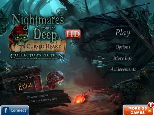 Nightmares from the Deep the Cursed Heart, Collector's Edition HD for iPad Review