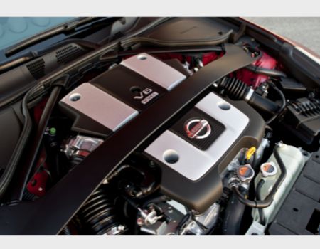 2013 Nissan 370Z Coupe in Steamy, Hot Magma Red
