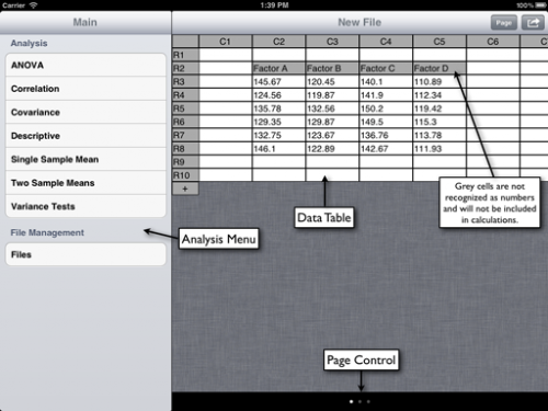 Stats Pad for iPad Review