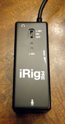 The iRig Pre Microphone Preamplifier Review