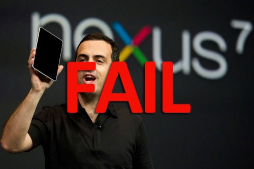 So Much for Success - Googles Nexus 7 Sold Less Than 1 Million Last Quarter!