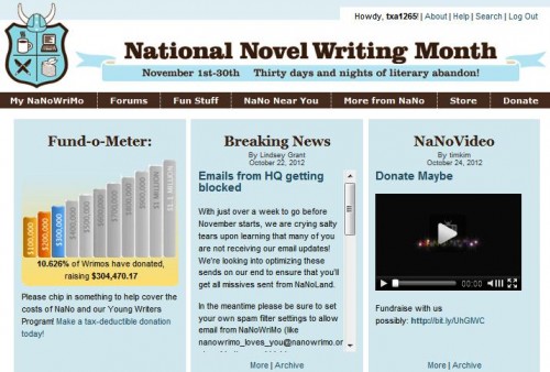 NaNoWriMo Is Almost Here ... Are You Ready?
