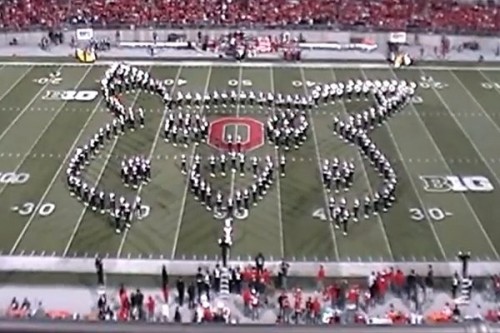 Random Cool Video of Ohio State Marching Band Video Game Themed Halftime Show