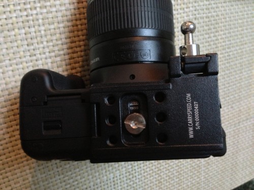 Photo 10-11-2012-07.43.25 FS-PRO Camera Sling Strap with F-1 Foldable Mounting Plate Review