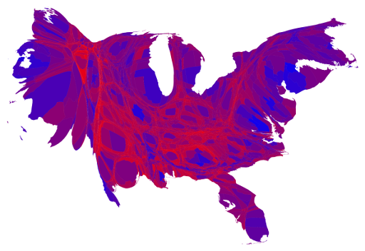 Election Maps - "Why Is the Map All Red if Obama Won?"