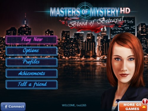 Masters of Mystery Blood of Betrayal HD for iPad Review