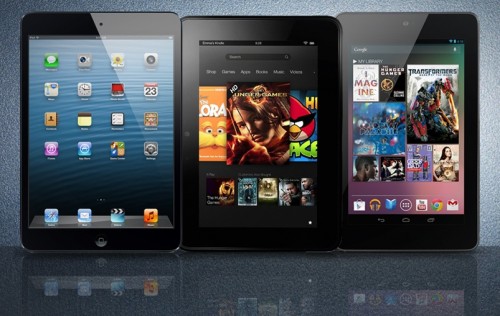Battle of the 7" Tablets - iPad Mini vs Kindle Fire HD vs Nexus 7