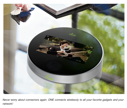 Gear Diary Olive Unveils ONE Home Music Player Powered by the Crowd photo Gear Diary Olive Unveils ONE Home Music Player Powered by the Crowd photo