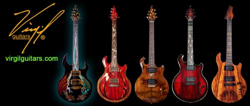 Virgil Guitars Create The Most Elaborate Custom Made Guitars Ever Built!