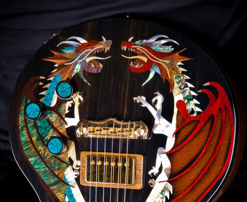 Virgil Guitars Create The Most Elaborate Custom Made Guitars Ever Built!